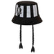 Détail du tressage artisanal du chapeau bob Wednesday, mettant en valeur la qualité des matériaux utilisés