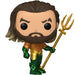 Figurine Funko POP Aquaman 9 cm inspirée du film Aquaman and the Lost Kingdom, vue de face avec détails colorés