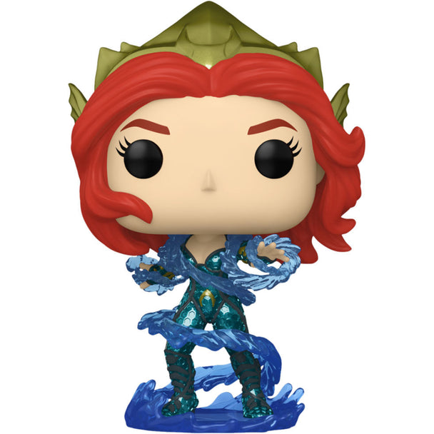 Figurine Funko POP Mera de 9 cm en vinyle, issue de DC Comics Aquaman and the Lost Kingdom avec détails colorés