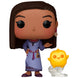 Emballage de la figurine Funko POP Disney Wish Asha avec Étoile, boîte vitrine transparente pour collection