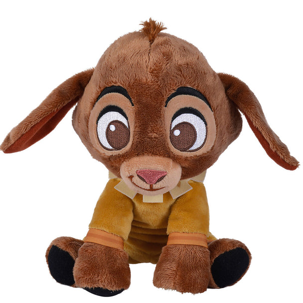 Peluche Disney Wish Valentino 23cm vue de face avec détails précis