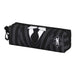 Image de la trousse Wednesday Uniform ouverte, affichant l'intérieur spacieux pour stylos et accessoires