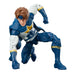 Photo rapprochée des mains articulées de la figurine Marvel Legends Justice
