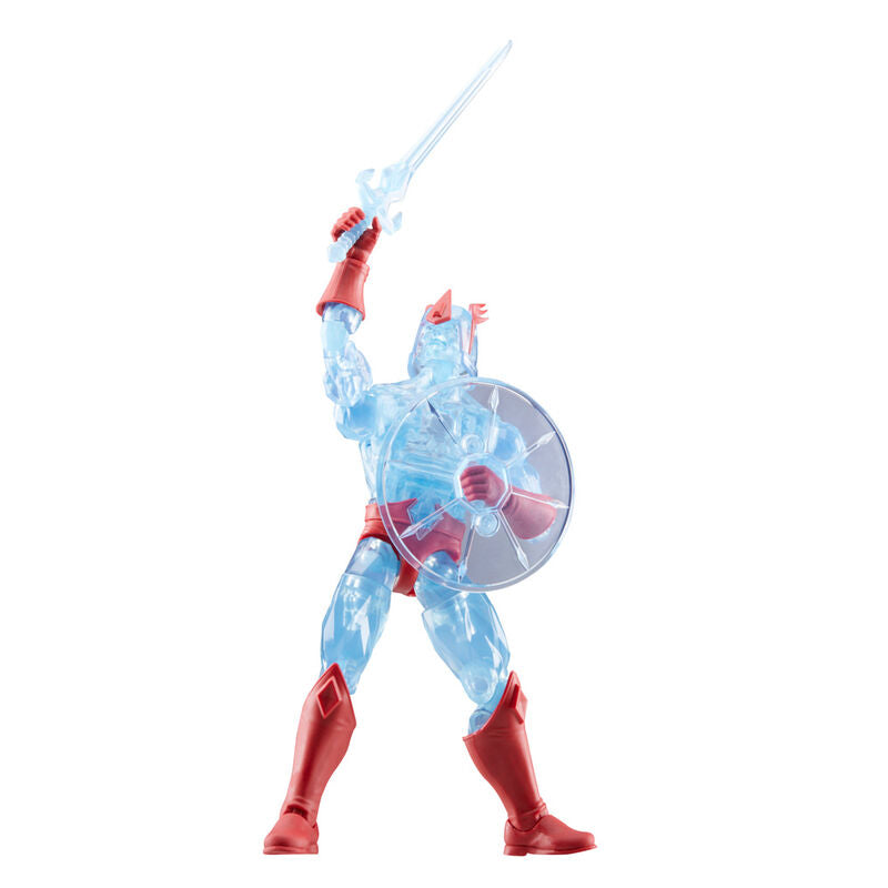 Image rapprochée des accessoires fournis avec la figurine Crystar Marvel
