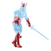 Figurine Marvel Legends Crystar en position dynamique sur un socle transparent