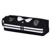 Image détaillée du profil carré de la trousse Wednesday Varsity KARACTERMANIA montrant ses dimensions compactes