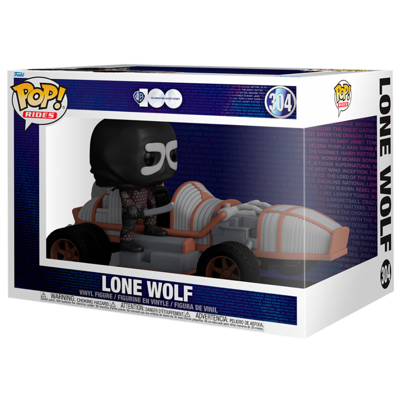 Figurine POP Ride Super Deluxe Mad Max Lone Wolf de face avec détails précis et couleurs vives