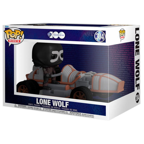 Figurine POP Ride Super Deluxe Mad Max Lone Wolf de face avec détails précis et couleurs vives