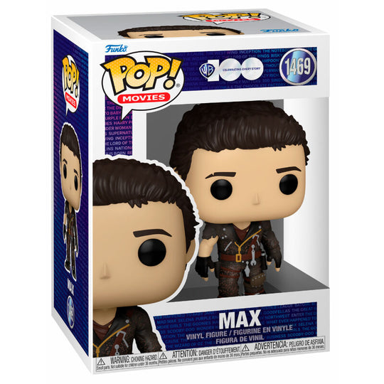 Figurine Funko POP Max de Mad Max The Road Warrior en vinyl de 9 cm dans sa boîte vitrine Warner Bros 100th