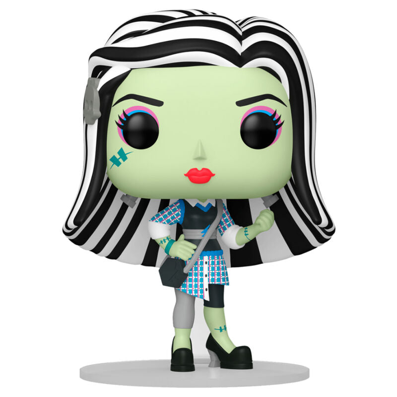 Emballage cadeau de la figurine Funko POP Monster High Frankie avec logo FUNKO visible