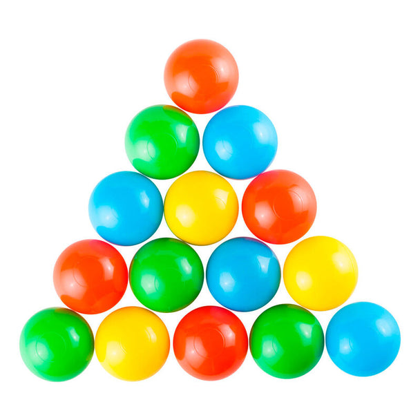 Balles colorées en matériau flexible et léger, parfaites pour les jeux d'enfants en intérieur