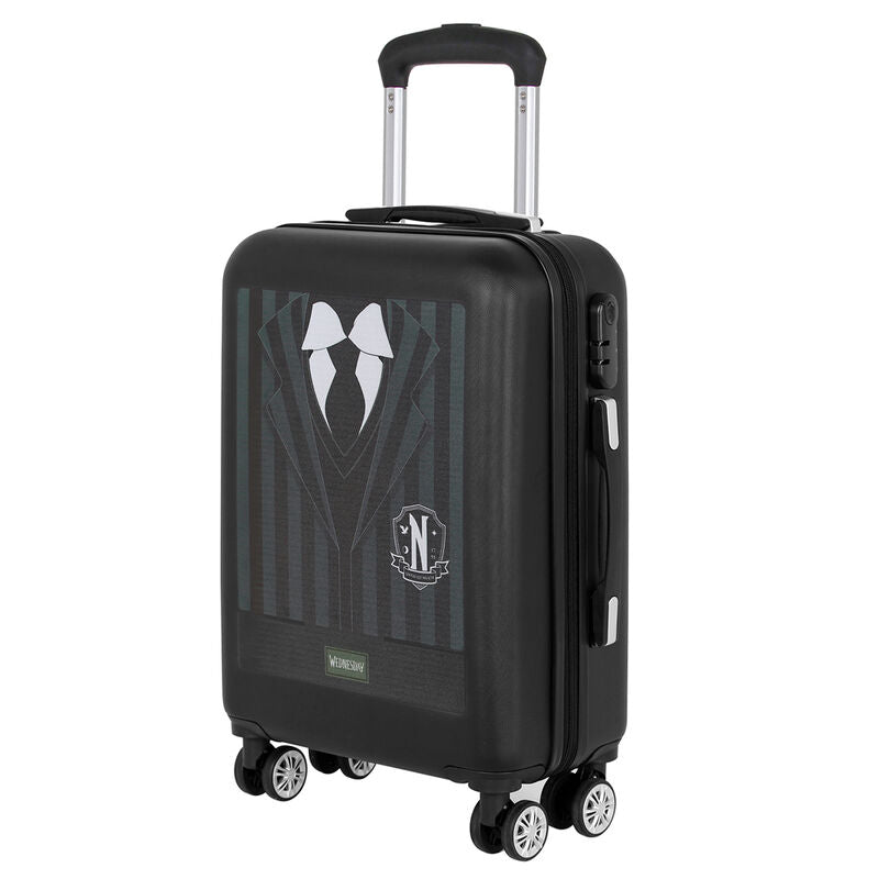 Poignée ergonomique et fermeture sécurisée de la valise trolley Wednesday Uniform
