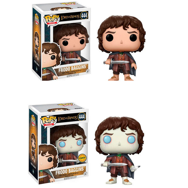Figurine Funko POP Frodo Baggins de 9 cm en vinyle dans sa boîte cadeau officielle