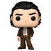 Vue détaillée de la figurine Funko POP Loki Saison 2 avec son packaging collector Marvel