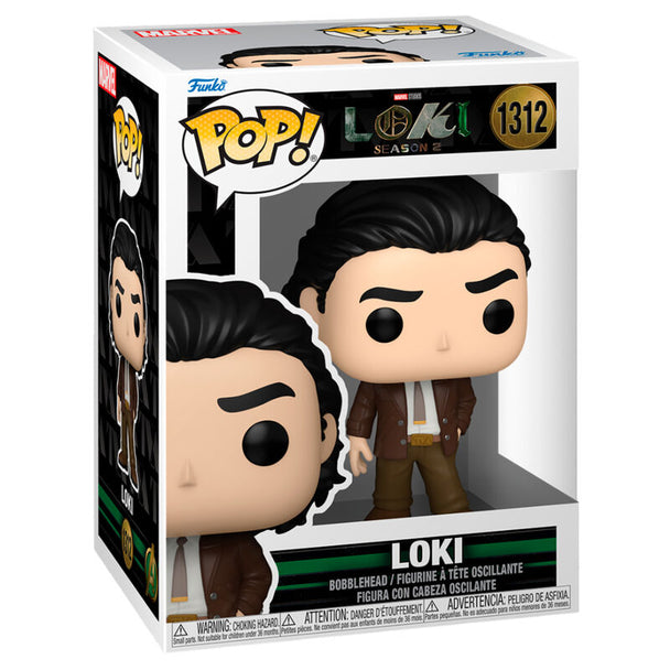 Figurine Funko POP Loki Saison 2 en vinyle de 9 cm dans sa boîte vitrine Marvel