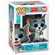 Vue détaillée de la figurine Funko POP Tom & Jerry Tom avec boîte cadeau transparente