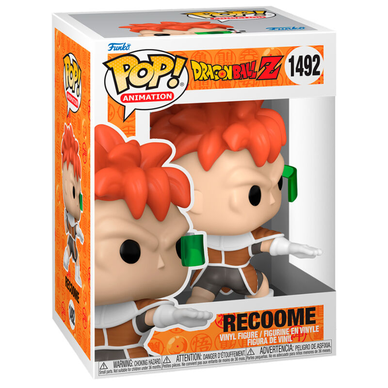 Figurine Funko POP Recoome de Dragon Ball Z en vinyle haute qualité dans sa boîte fenêtre série 10