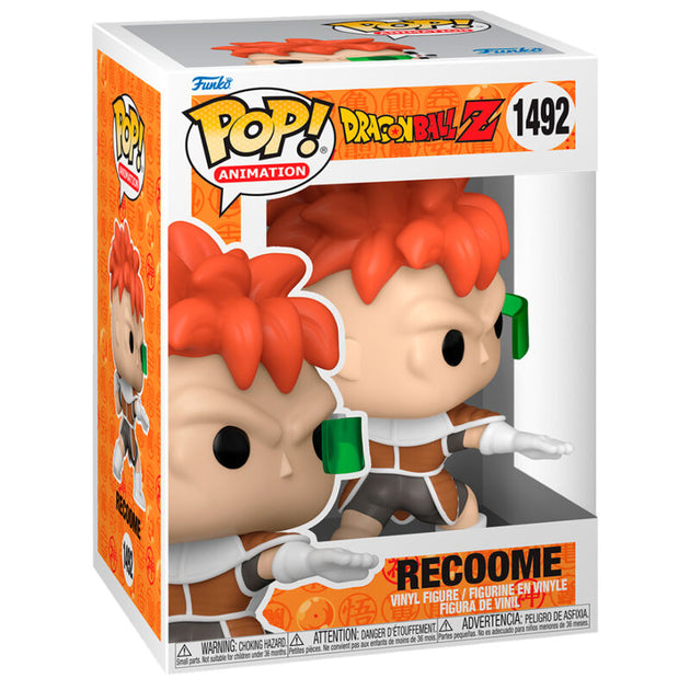 Figurine Funko POP Recoome de Dragon Ball Z en vinyle haute qualité dans sa boîte fenêtre série 10