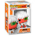 Figurine Funko POP de Jiece de la Ginyu Force Dragon Ball Z, vue de face dans sa boîte vitrine transparente