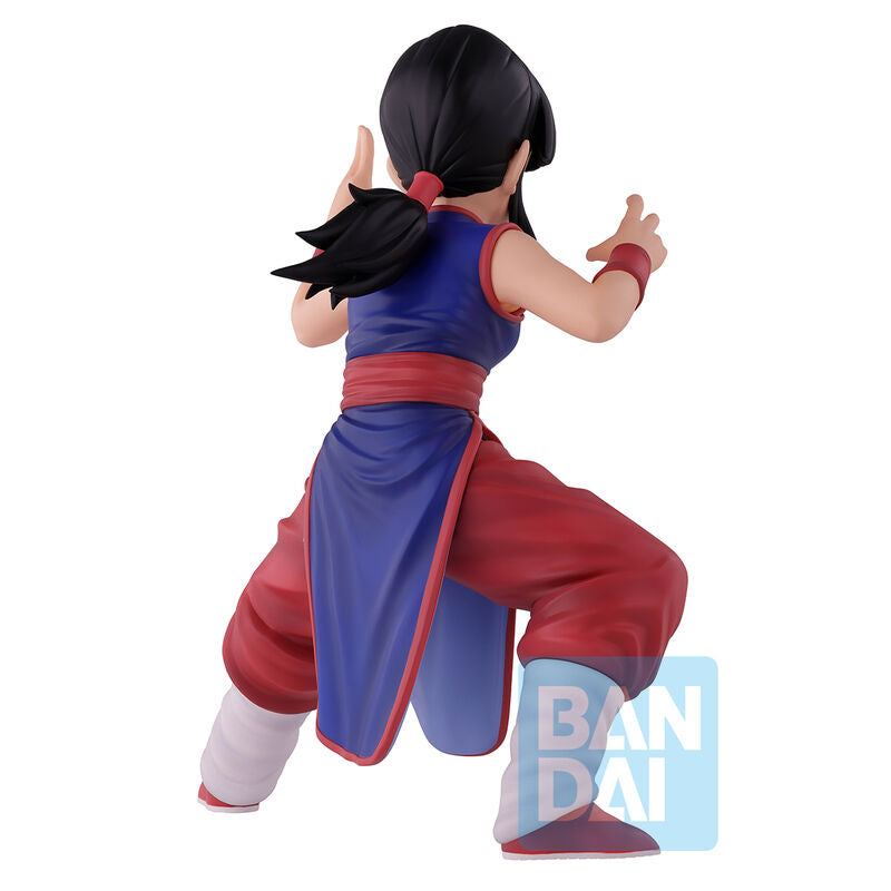 Zoom sur le visage expressif de la figurine Chichi Masterlise Ichibansho, illustrant son caractère déterminé