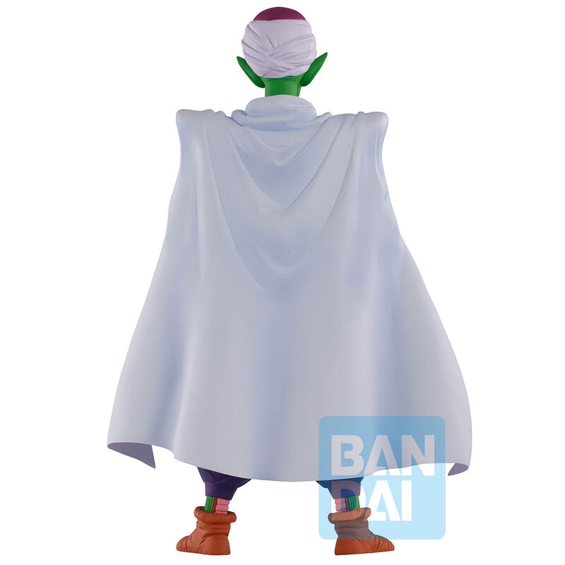 Détail de la tête et du visage de la figurine Piccolo Masterlise Ichibansho par BANPRESTO