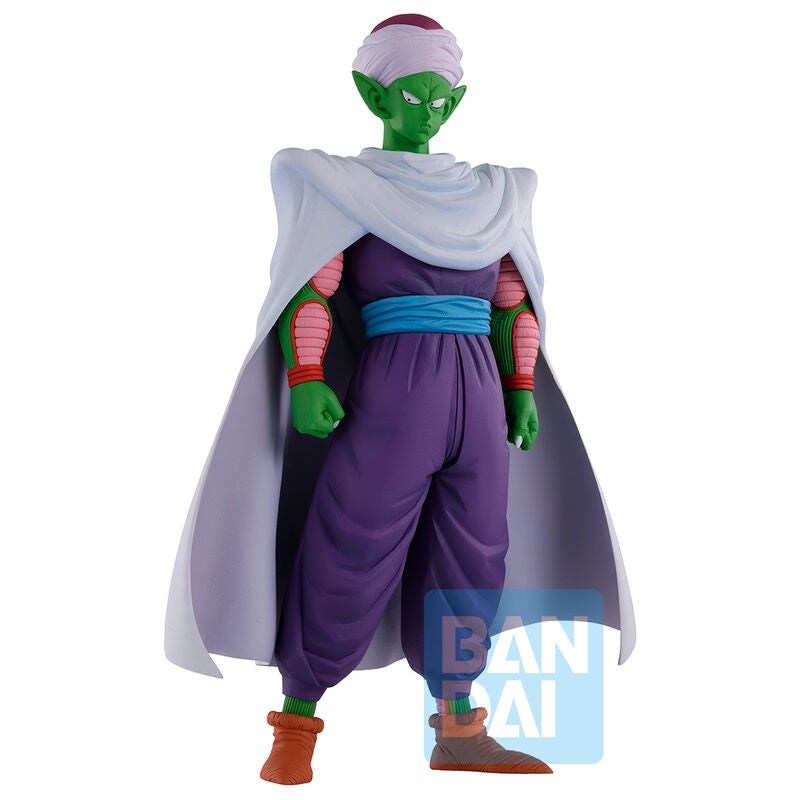 Photo de la figurine Piccolo Dragon Ball Z Masterlise Ichibansho avec son socle d'exposition