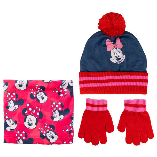 Vue rapprochée du bonnet Minnie Disney CERDÁ en acrylique et polyester, taille unique pour enfant