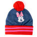 Ensemble snood et gants Minnie Mouse CERDÁ, coloris rouge avec motifs iconiques Disney