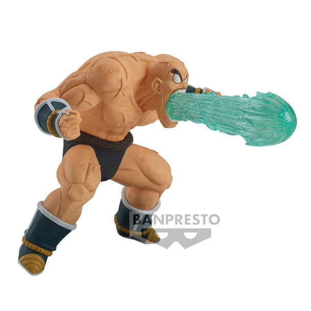 Figurine Nappa Dragon Ball Z GX 12cm vue de face avec détails précis et couleurs vives