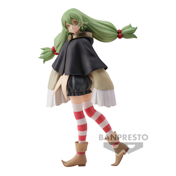 Figurine Shy Kufufu BANPRESTO de 17cm vue de face avec détails soignés et couleurs vives.