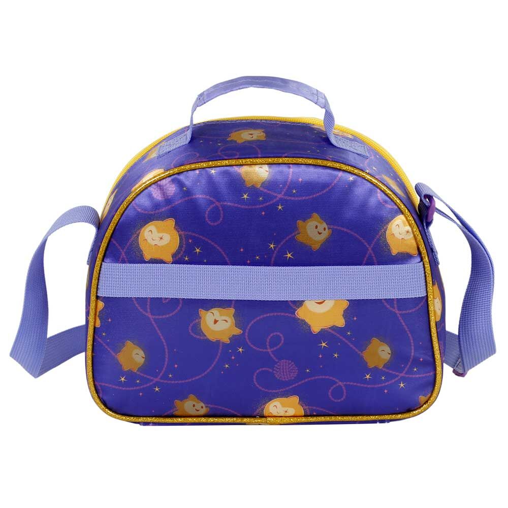 Intérieur doublé et compartiment unique du sac à déjeuner Disney Wish 3D, idéal pour garder les repas frais