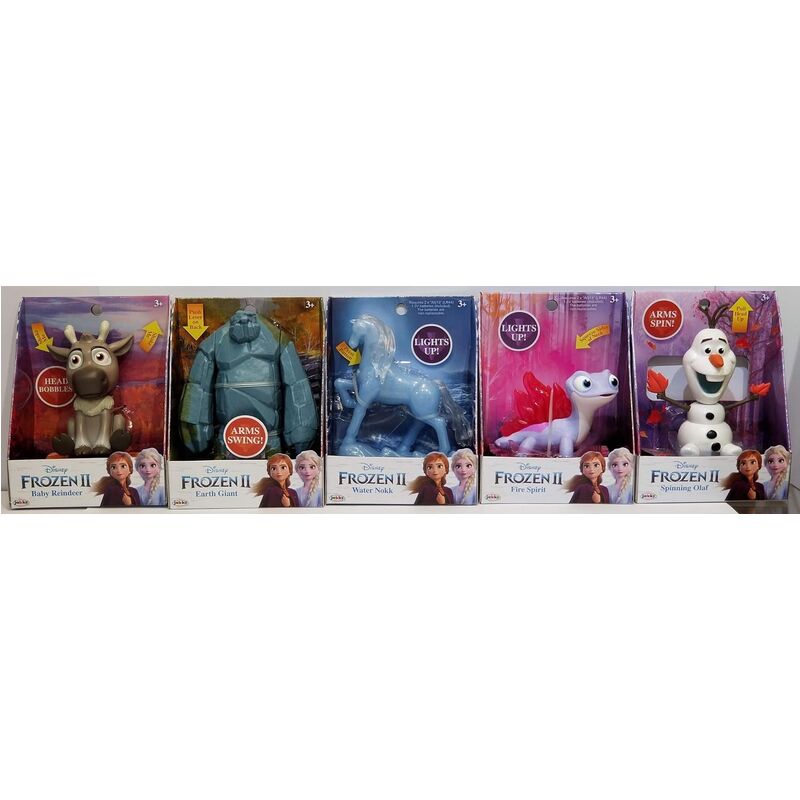Figurine Sven Frozen 2 en position dynamique, 15cm