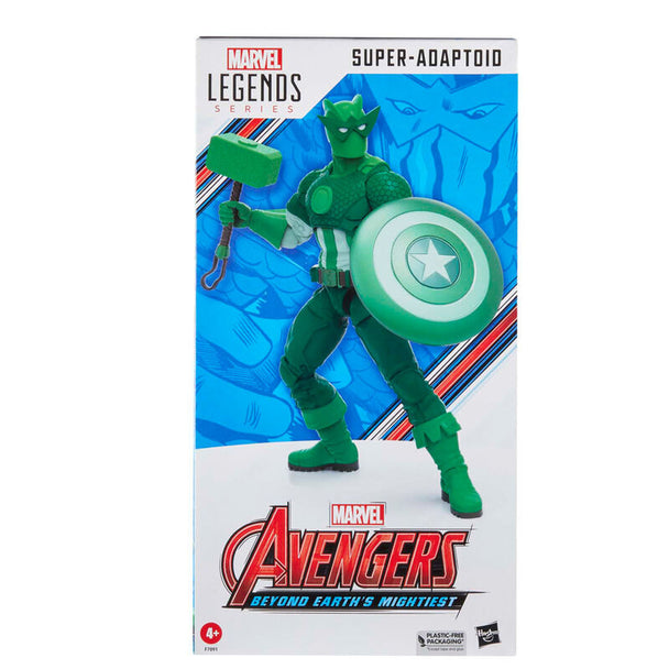 Figurine Marvel Super-Adaptoid de 30cm en position dynamique avec accessoires visibles