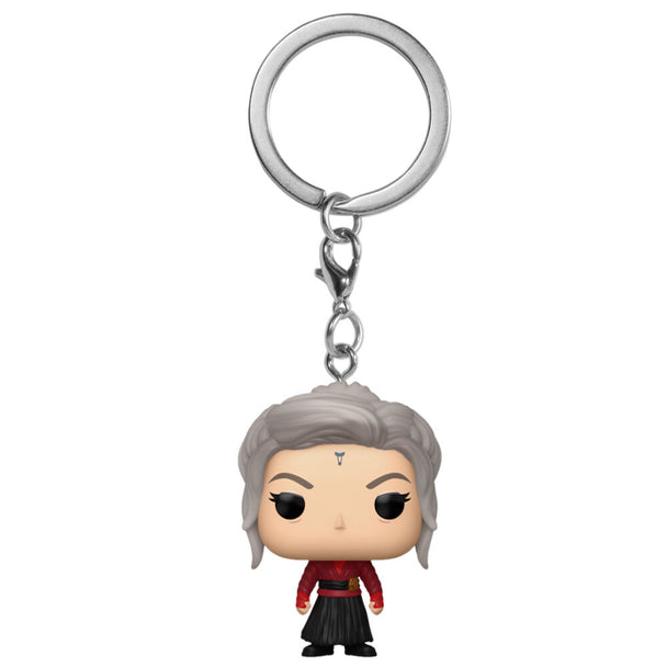 Porte-clés FUNKO Pocket POP représentant Ahsoka de Star Wars avec détails colorés et design compact
