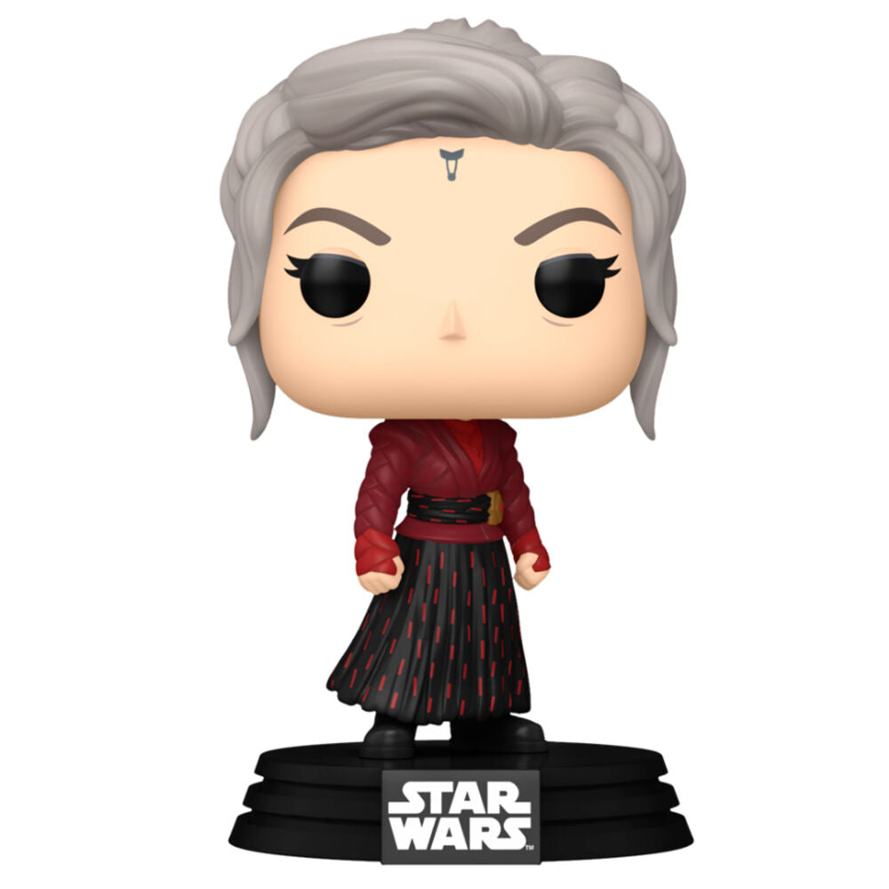 Figurine Funko POP Star Wars Ahsoka en vinyle de 9 cm dans boîte vitrine transparente