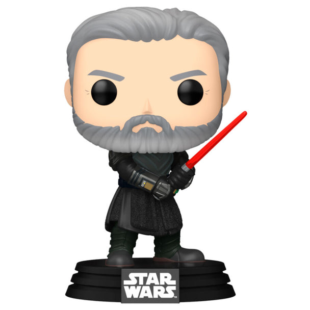 Vue de face de la figurine Funko POP Star Wars Ahsoka 2 Baylan Skoll avec détails précis et couleurs vives