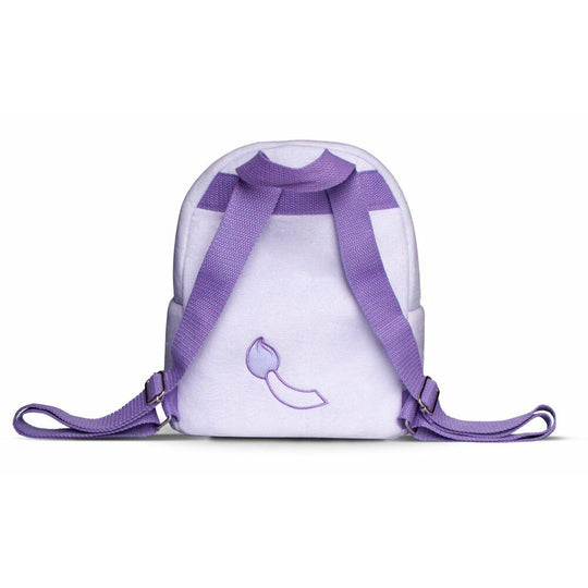 Sac à dos Bubba Squishmallows porté par un enfant, illustrant sa taille pratique et son confort