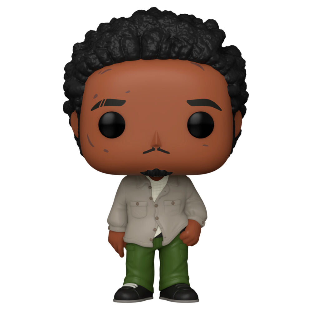 Figurine Funko POP Bubbles de la série The Wire vue de face dans sa boîte cadeau avec fenêtre transparente