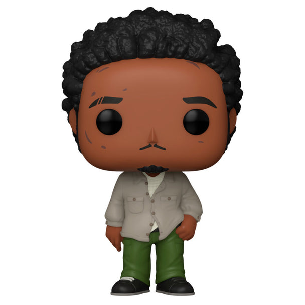 Figurine Funko POP Bubbles de la série The Wire vue de face dans sa boîte cadeau avec fenêtre transparente