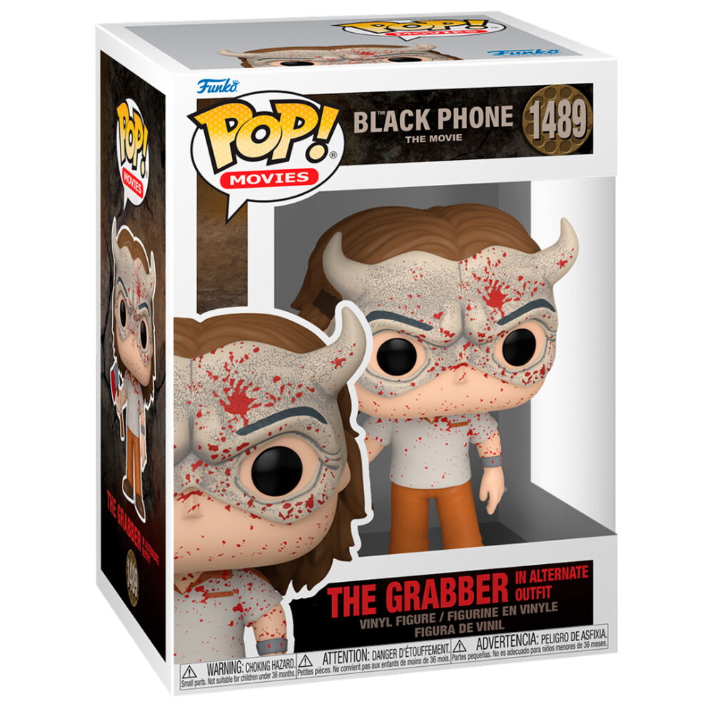 Edition Chase exclusive de la figurine Funko POP Black Phone The Grabber présentée en boîte