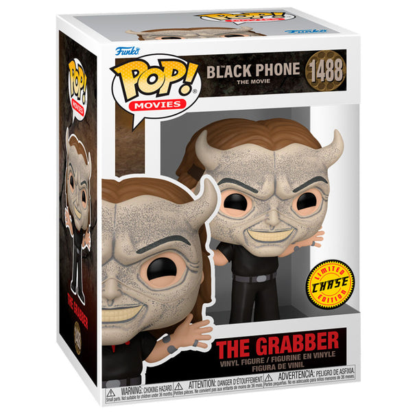 Détail de la figurine Funko POP Black Phone The Grabber Chase montrant le design et les couleurs précises