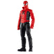 Zoom sur la tête de la figurine Spiderman Last Stand avec masque emblématique