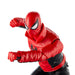 Vue arrière de la figurine Spiderman Last Stand montrant les détails du dos et des toiles