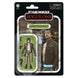 Figurine articulée Captain Cassian Andor de 9,5 cm vue de face avec accessoires Star Wars Rogue One