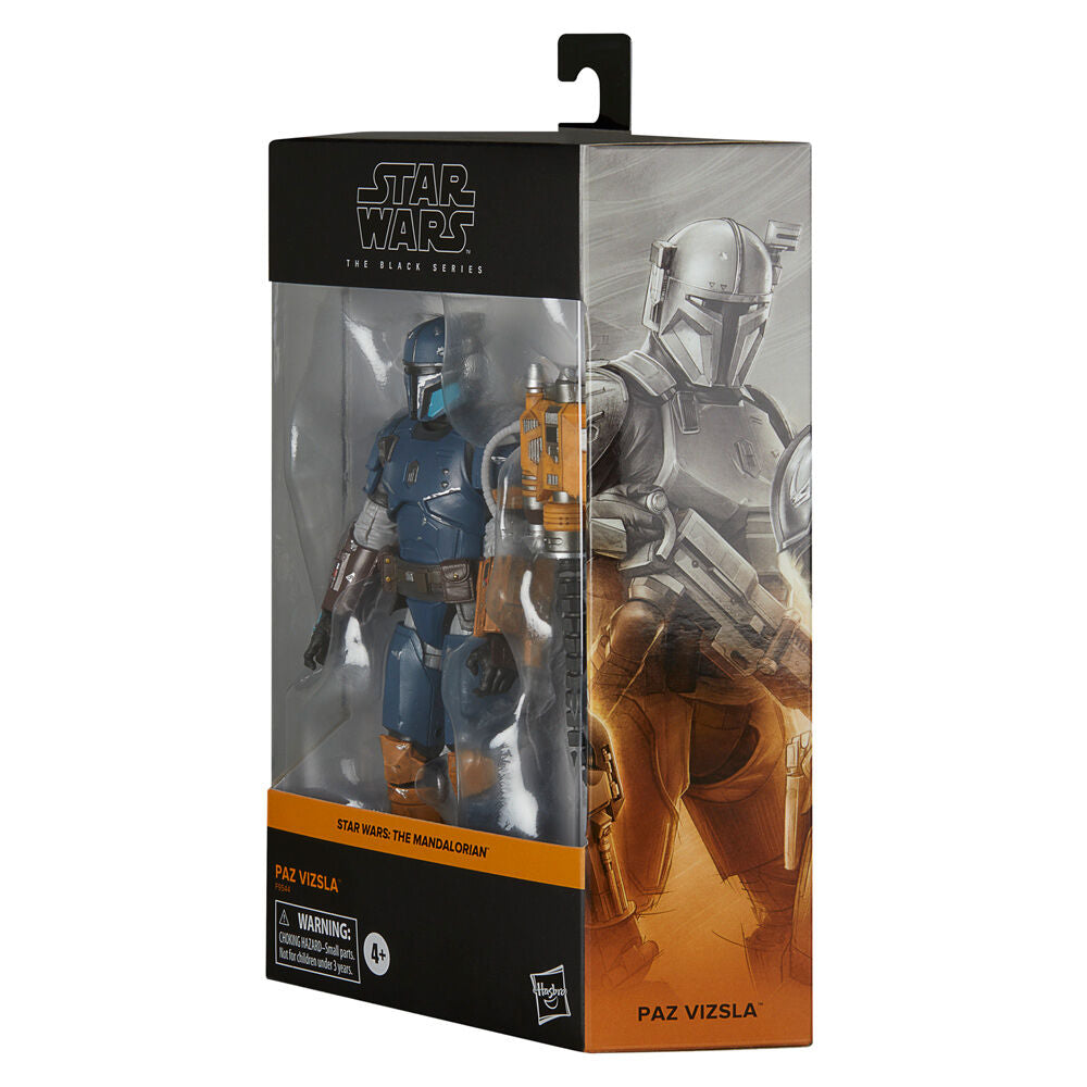 Zoom sur les détails de la tenue et armure de la figurine The Mandalorian