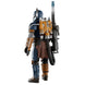 Figurine The Mandalorian 15cm posée sur un socle avec décor Star Wars
