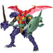 Figurine Transformers Magmatron en mode dinosaure fusionné Magmasaurus, démontrant la complexité des 33 étapes.