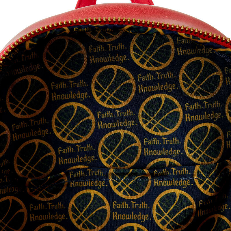 Image de la doublure intérieure thématique Marvel du sac à dos Doctor Strange Loungefly.