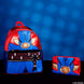 Vue arrière du sac à dos Loungefly Doctor Strange mettant en avant les coutures et finitions.