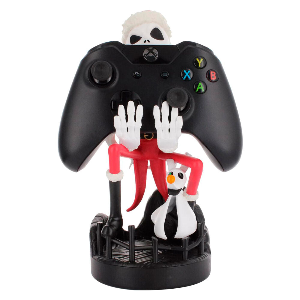 Image lifestyle montrant un gamer utilisant le support Jack dans son setup.